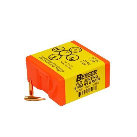 Berger 24527 VLD Hunting Bullets 6mm 95gr 100/Box - View 2
