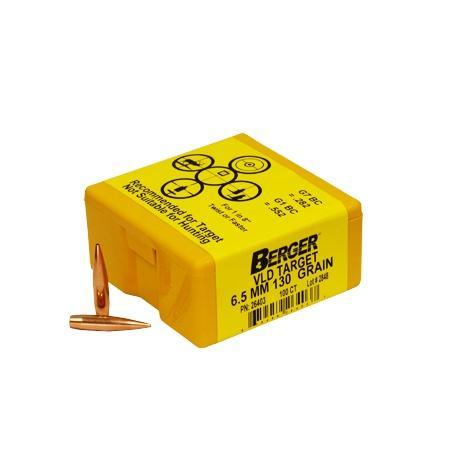 Berger 26403 VLD Target 6.5mm 130gr Bullets 100/Box - View 2