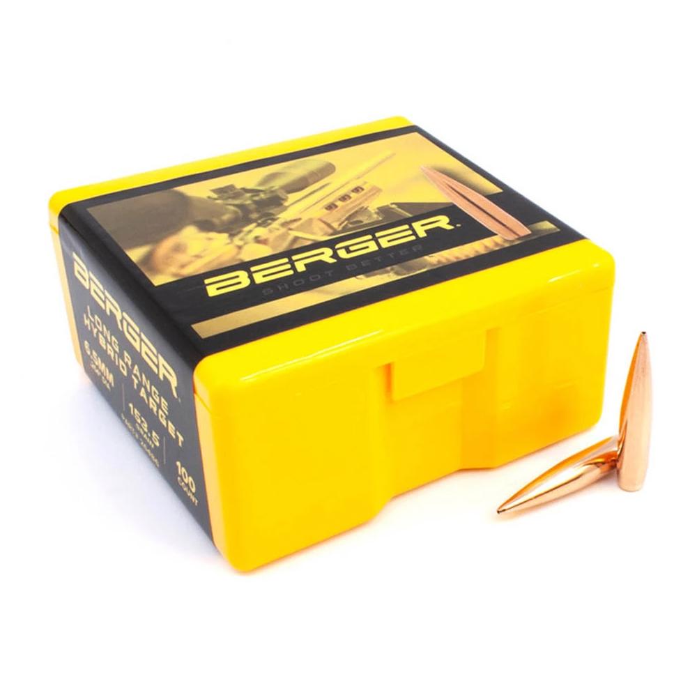 Berger 6.5mm 264 Cal 153.5gr Long Range Hybrid Target Bullets 100ct - View 2