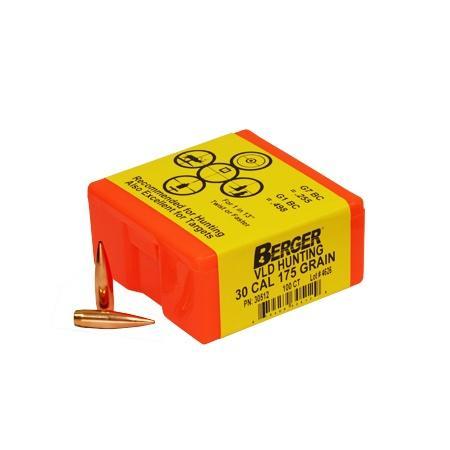 Berger 30512 VLD Hunting Bullets 30 Cal 175gr 100/Box - View 2