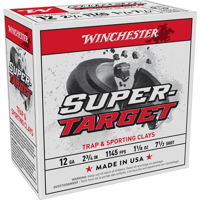 Winchester Super-Target 12 Gauge 7.5 Shot 1 1-8 Ounce 100 Rounds - View 2
