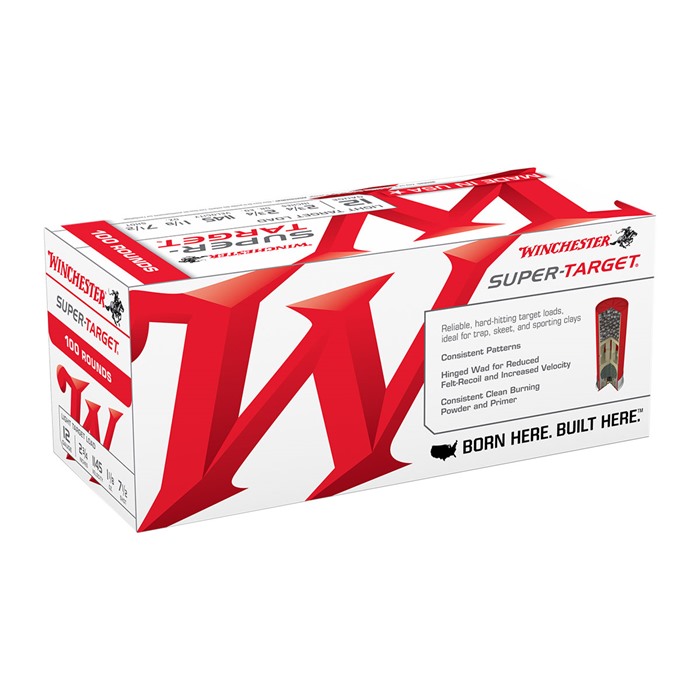 Winchester Super-Target 12 Gauge 7.5 Shot 1 1-8 Ounce 100 Rounds - View 4