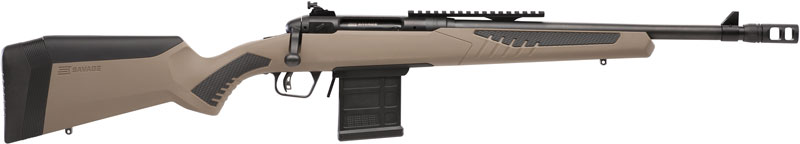 SAVAGE 110 SCOUT 223 REM 16.5" BLACK/FDE - View 2