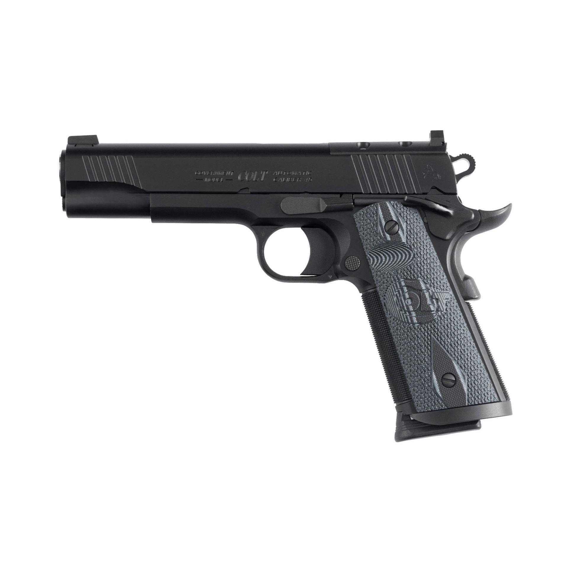 Colt 1911 CCU Government OR Pistol 9mm 5 in. Matte Black DLC 9 rd. - View 2