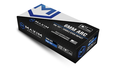 Maxim Precision Rifle Ammunition 6MM ARC 90 Grain Match - View 2