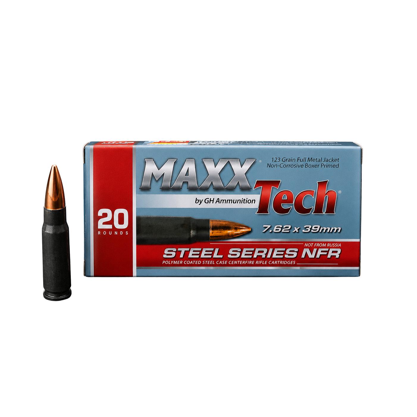 MAXXTECH PTGS762 762X39 123G FMJ STEEL - View 2