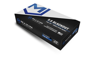 Maxim SBA Short Barrel Ammunition 8.6 Blackout 285 - View 2