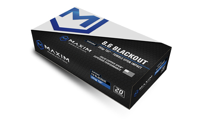 Maxim SBA Short Barrel Ammunition 8.6 Blackout 235 - View 2