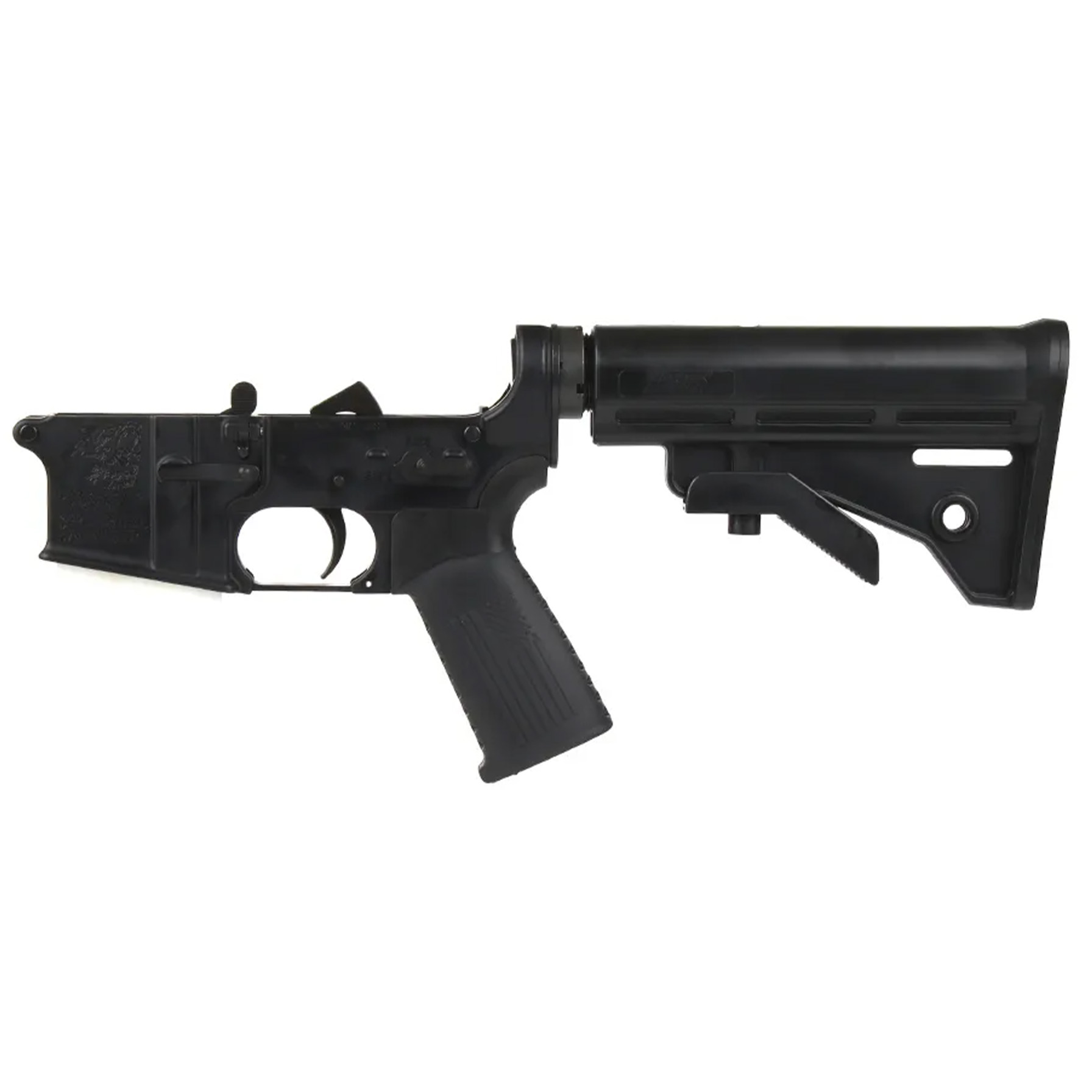 BEAR CREEK ARSENAL BC-15 556NATO COMPLETE LOWER BLK, Complete lower Assembly with adjustable butt stock - View 3
