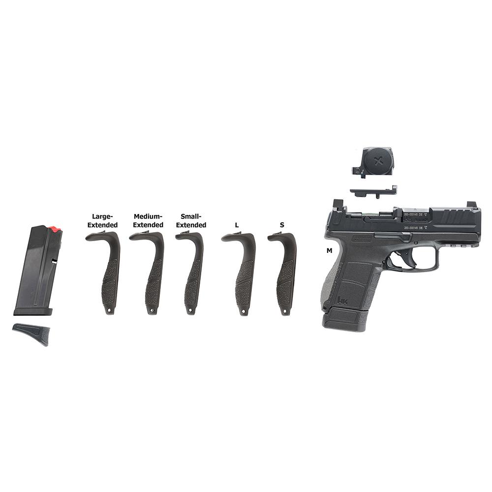 H&K VP9CC w/ Vortex Defender CCW Optic Handgun 9mm Luger 10rd Magazines(2) 3.13'' Barrel Tritium Front Sight - View 2