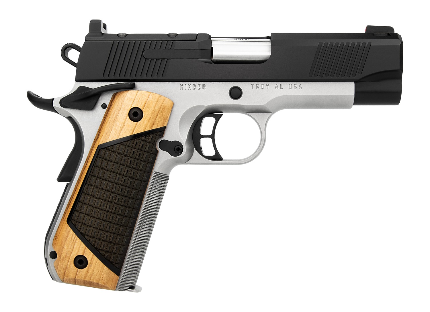 Kimber Two-Tone Next Gen Pro OR Pistol 9mm 4 in. BLK/Matte Stainless w/Ambi Controls 9rd - View 2