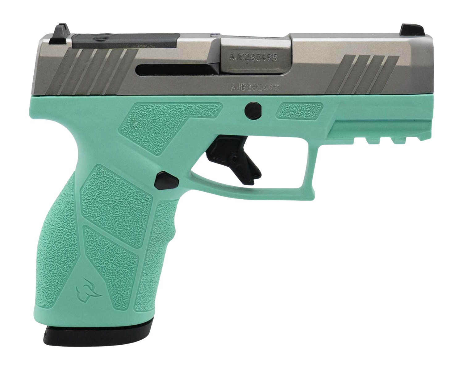 Taurus GX2 TORO Pistol 9mm 3.38 in. Cyan/Stainless 13 rd. - View 2