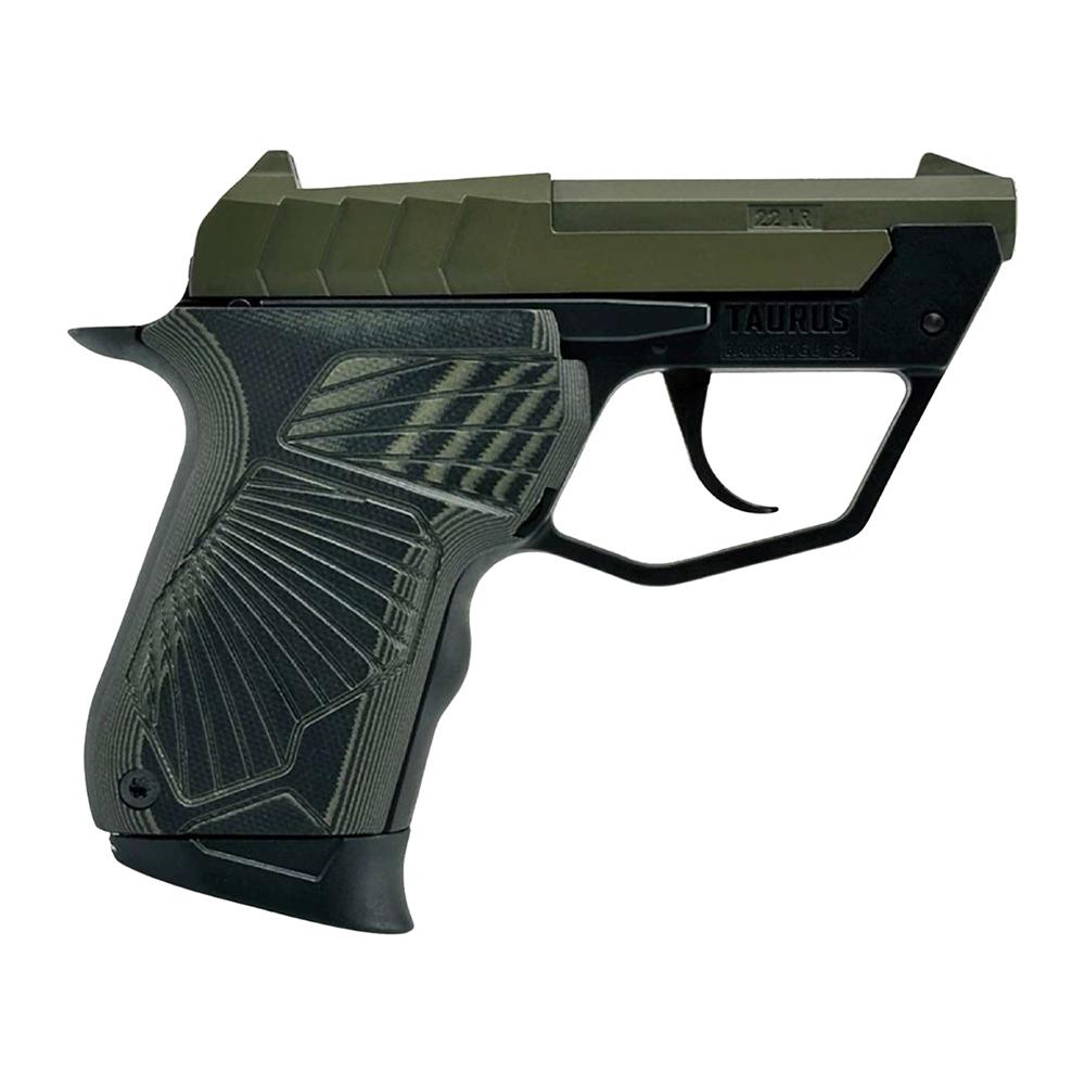 Taurus 22TUC Pistol 22 lr 2.5 in. ODG w/VZ Grips 9 rd. - View 2