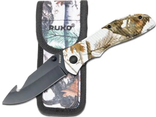 RUKO RUK0106GHTND 440A Tundra Guthook Folding Knife - View 2
