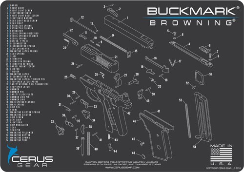 CERUS GEAR BROWNING BUCKMARK CHAR GRAY - View 2