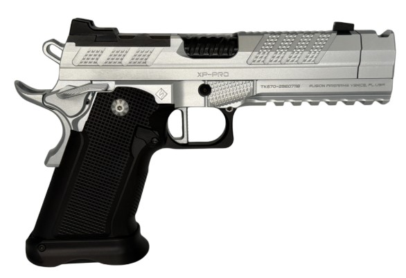 FUSION XP COMP HGA 9MM 4.6IN BBL FS CHROME 2 17RD MAGS OPTICS CUT THUMB - View 2
