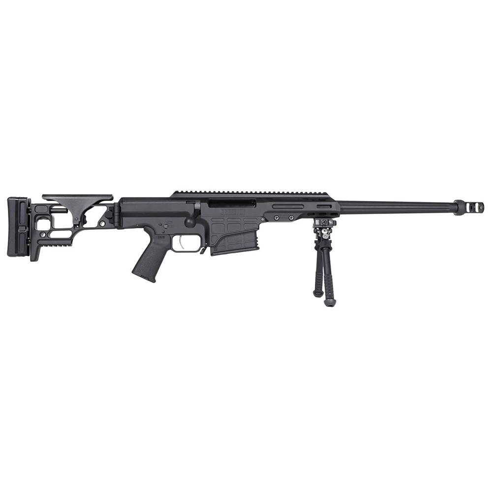 Barrett 19971 MRAD Covert 308 Win 10+1 17" Black Match Grade Fluted Barrel, Black Cerakote Aluminum Receiver w/Picatinny Rail, M-LOK Handguard, Side Folding w/Adj Comb Black Polymer Stock, Black Polym - View 2