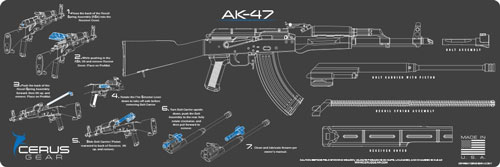 CERUS GEAR AK-47 INSTRUCTIONAL GRAY/BLUE - View 2