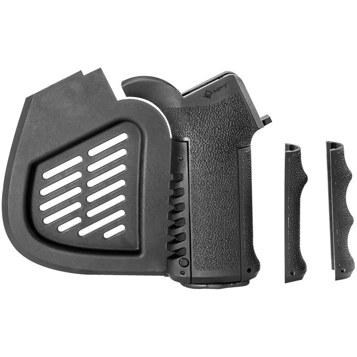 MISSION FIRST TACTICAL, LLC AR15 FEATURELESS GRIP W/CHANGEABLE FRONT STRAP-CA COMPLIANT - View 2