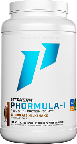 1ST PHORM PHORMULA 1 PROTEIN POWDER CHOCOLATE - View 2