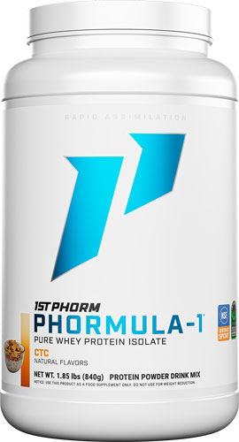 1ST PHORM PHORMULA 1 PROTEIN POWDER CINNAMON TOAST - View 2