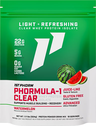 1ST PHORM PHORMULA 1 CLEAR PROTEIN POWDER - View 2