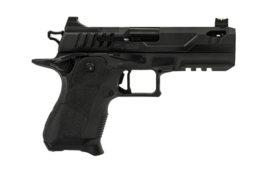 Oa Defense 2311 Pro Compact Frame 9mm Luger 15+1 4.25" Ported Barrel, DLC Black Steel Optic Ready/Serrated Slide, Black Aluminum Frame w/Picatinny Rail, Black Polymer Grip, Ambidextrous - View 3
