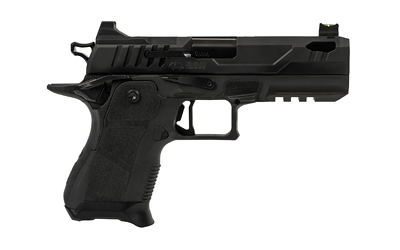 Oa Defense 2311 Pro Compact Frame 9mm Luger 15+1 4.25" DLC Black Steel Optic Ready/Serrated Slide, Black Aluminum Frame w/Picatinny Rail, Black Polymer Grip, Ambidextrous - View 2