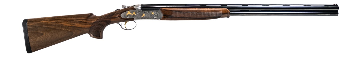 Fierce Firearms FUD20GA28 Upland Deluxe 20 Gauge 2rd 28" Blued Over/Under Barrel, Fixed w/Schnabel Forearm Oiled Turkish Walnut Stock - View 2