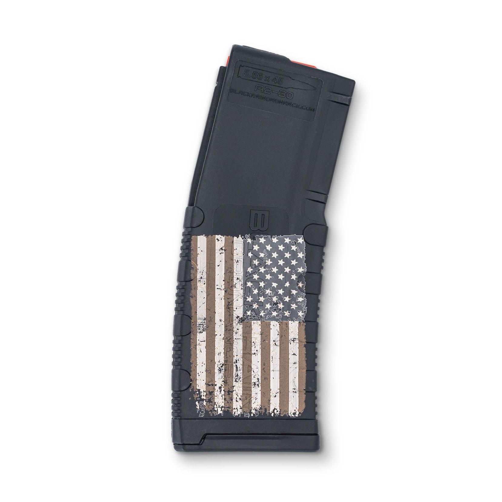 Black Rain Ordnance MAG30AMFLAG Magazine 30rd 223 Rem/5.56x45mm NATO... - View 2