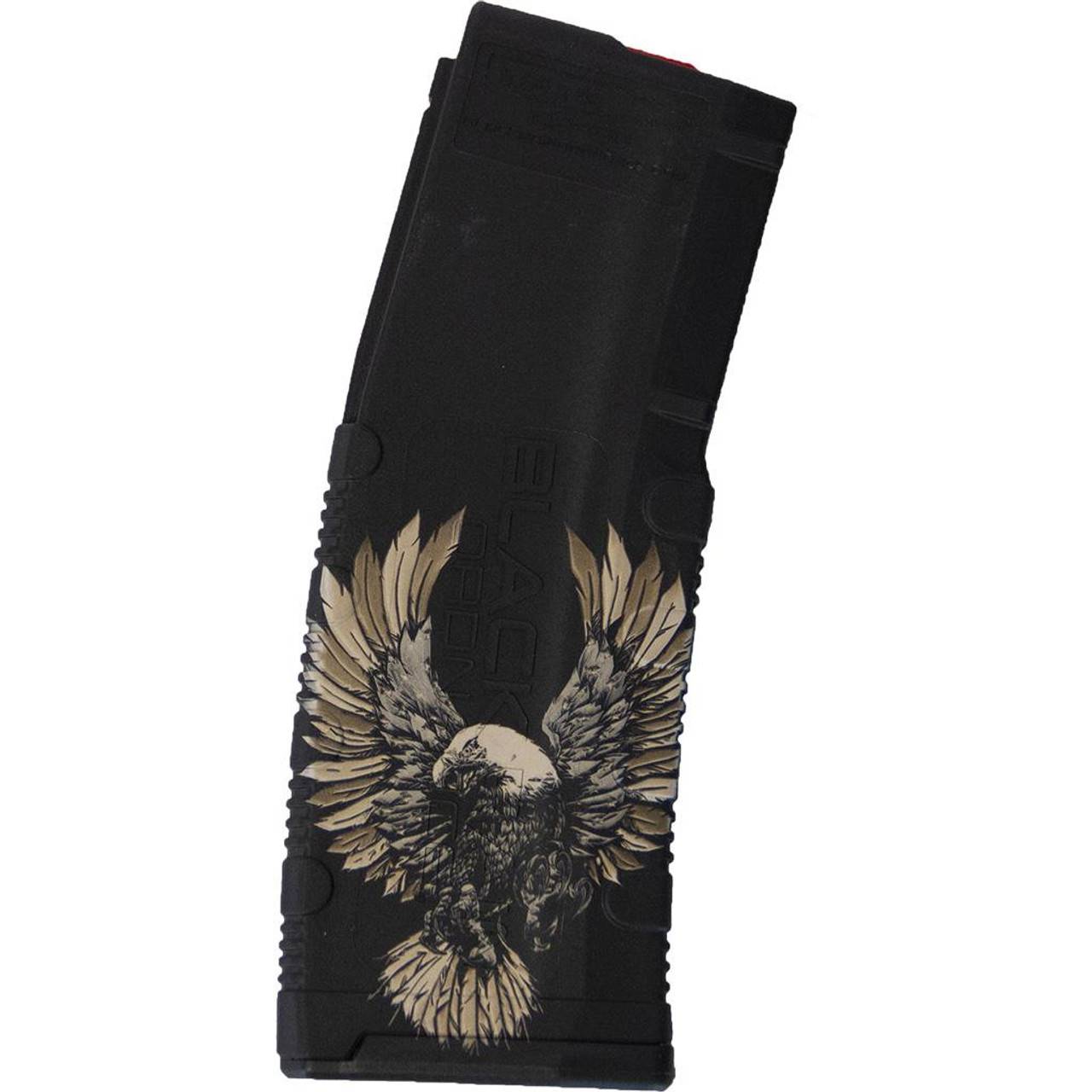 Black Rain Ordnance BRO-MAG30-EAGLEFLAG AR15 Magazine 30rd Polymer - View 2