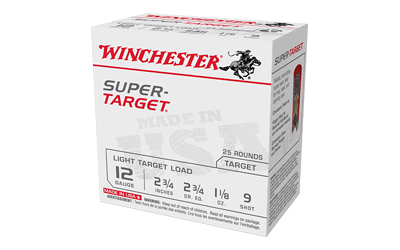 Winchester TRGT129 12 Gauge 2.75 in 1 1/8 oz 9 Shot 25 Rounds Per Box - View 3