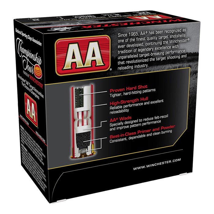 Winchester AA SS 12GA 2.75" 1OZ #7.5 Shot - View 2