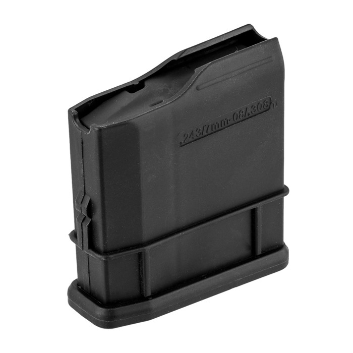 Howa ATIM5R308 Detachable Mag 5rd Black Polymer 308 Win/7mm-08/243 Win - View 2