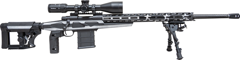 Howa HCRACF308USAMDT Flag Chassis 308WIN 24" Threaded w/ Scope - View 2
