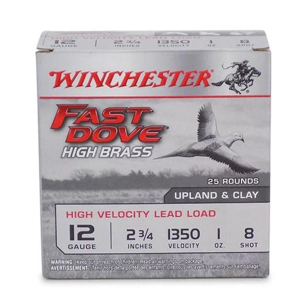 Winchester Fast Dove HB 2-3/4" #8 1oz 12ga Ammo 25rds WFD128B - View 2
