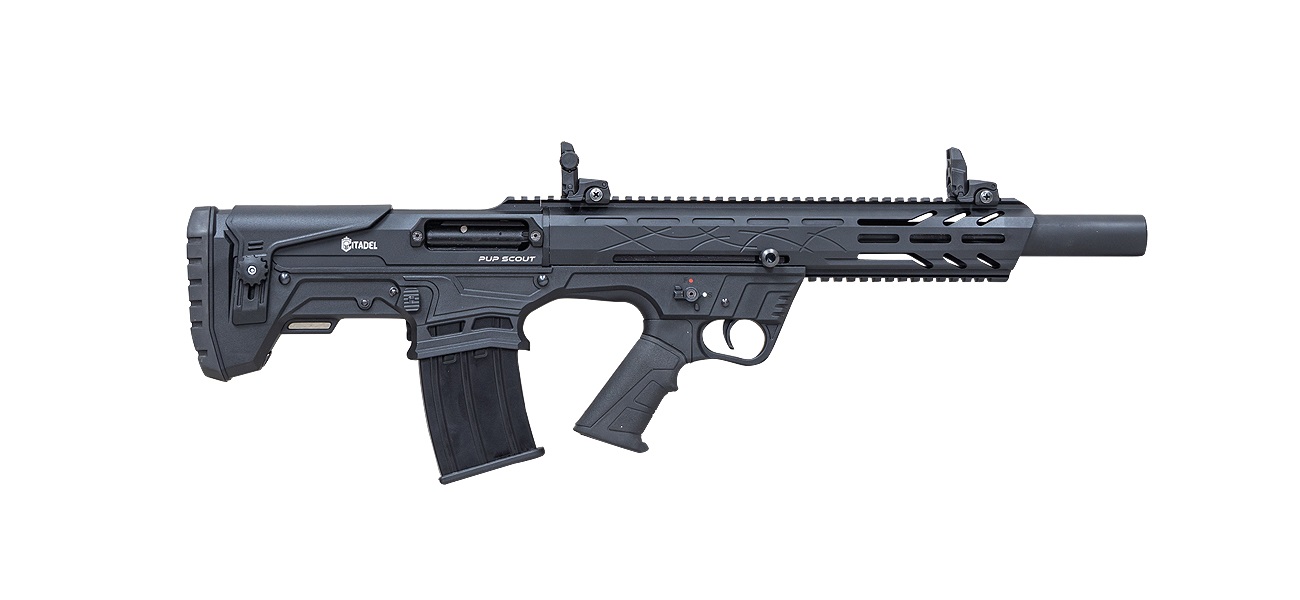 Citadel Pup Scout Bullpup 12GA 18.5in. Barrel 5rd Adj. Comb - Black ... - View 2