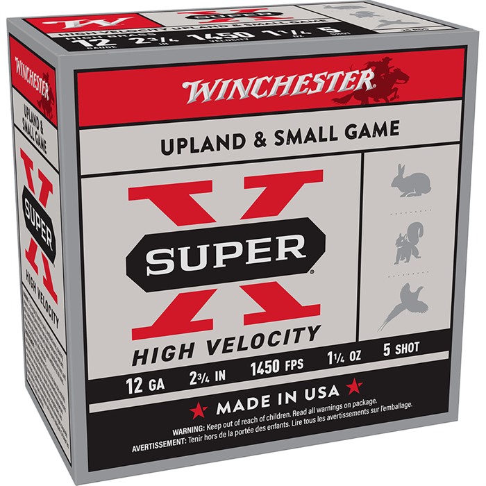 Winchester X12HV5 Super X 12 Gauge 2.75" 1.25oz #5 Shot 25 Rounds - View 2