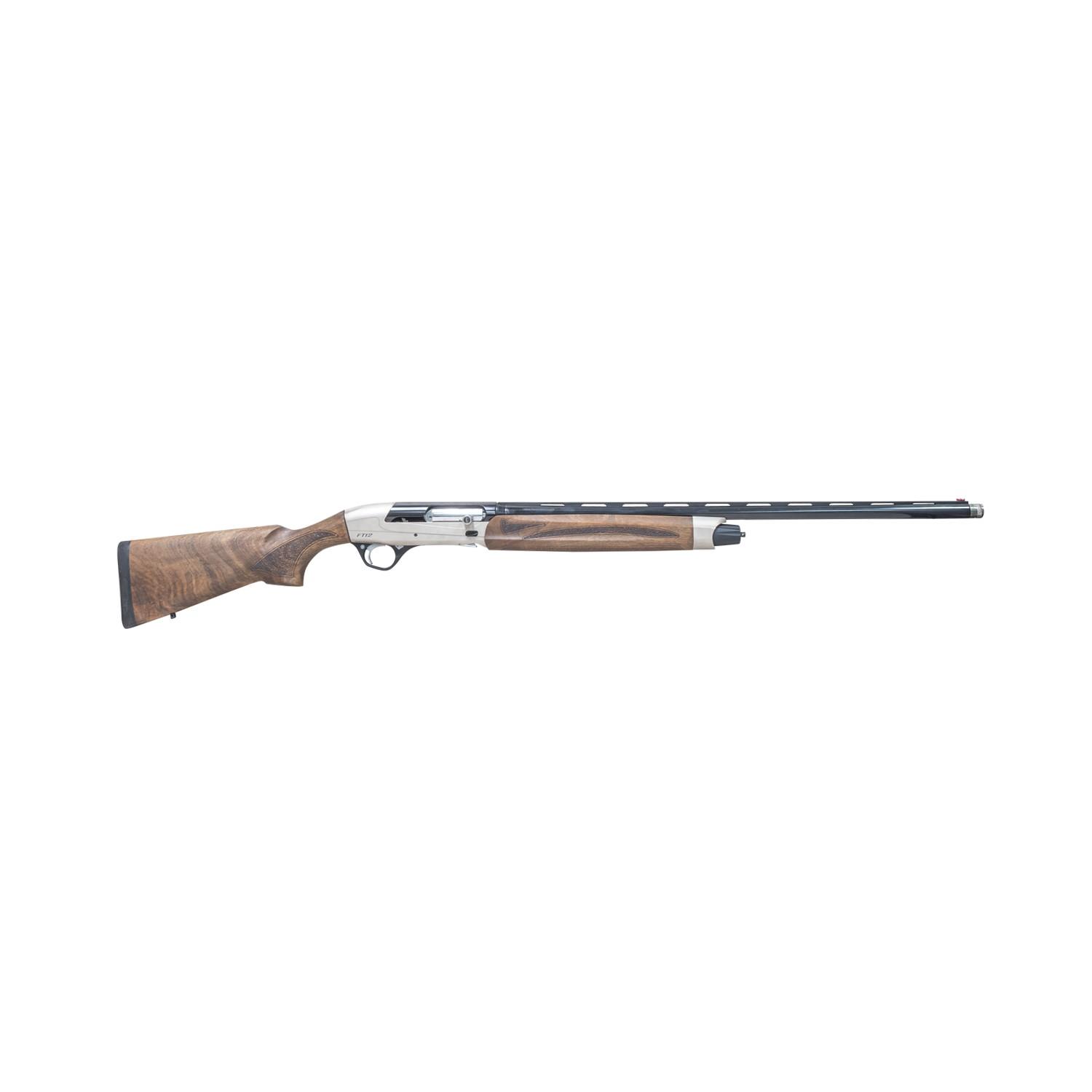 Pointer REXPFT12WS Field Tek 12 Shotgun 12ga 28in Silver/Wood - View 2