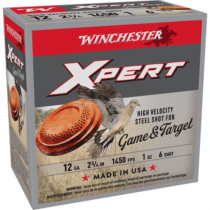 Winchester WE12GTHV6 Xpert 12Ga 2.75" 1oz #6 1450fps 25 Rounds - View 2