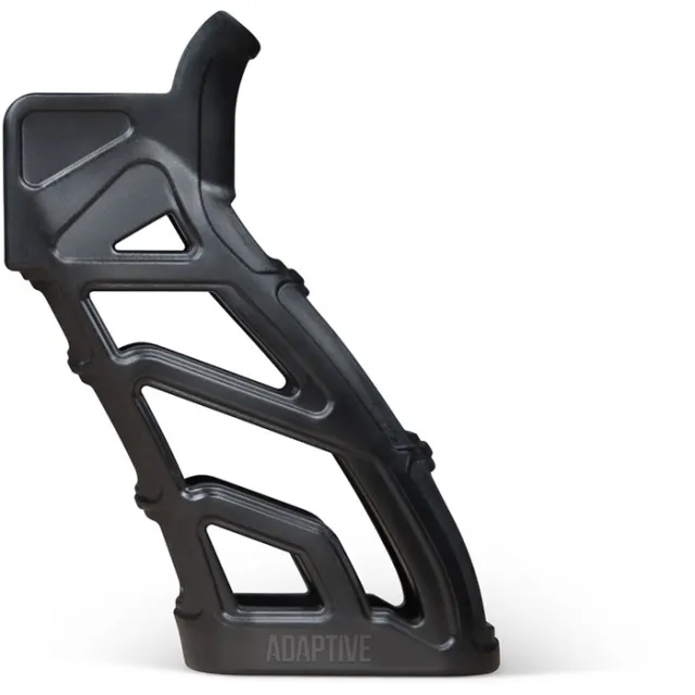 Adaptive Tactical AT01900 Lightweight Tactical Grip Black Polymer 25 deg Angle - View 2