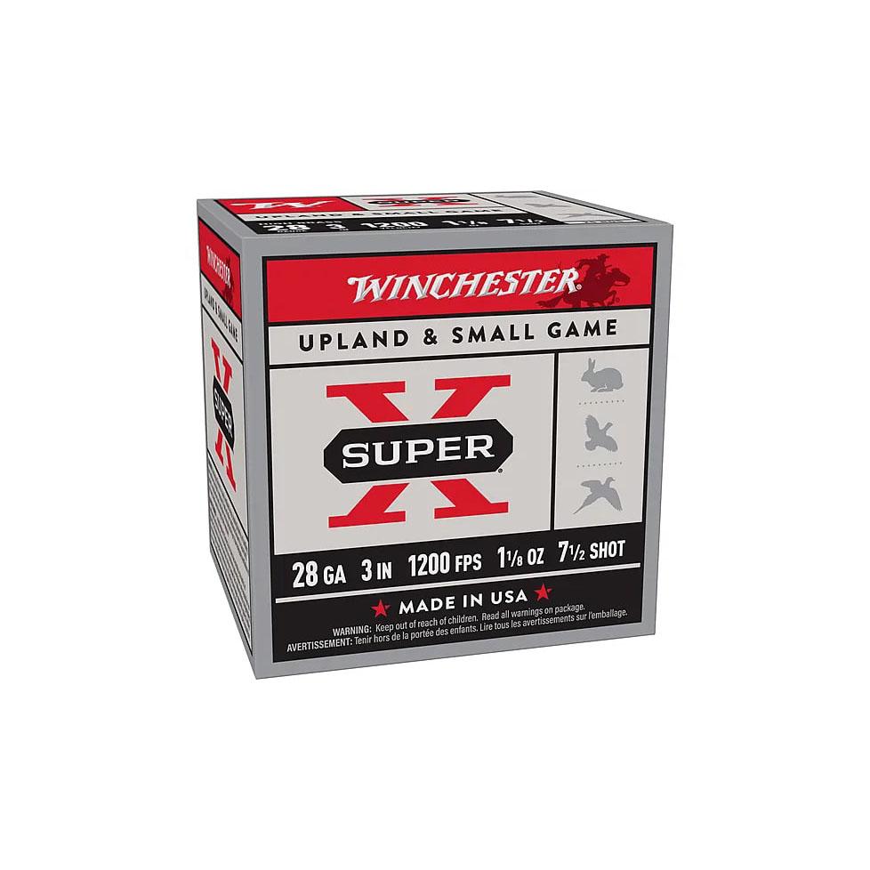 Winchester X2837 Super X 28ga Shotshell 3" 1-1/8oz 1200fps #7.5 25ct - View 2