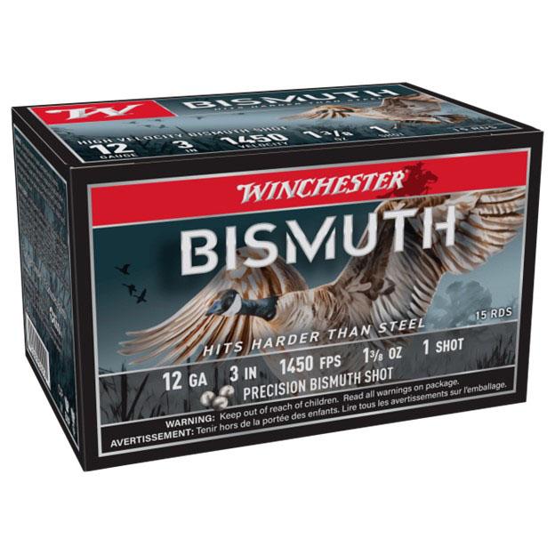 Winchester SWB1231XV 12ga Bismuth Ammo 3" 1-3/8oz #1 1450fps 15ct - View 2