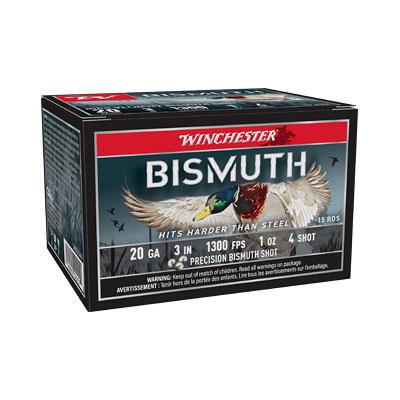 Winchester SWB2034XV 20ga Bismuth Shotshell 3" 1oz #4 1300fps 15ct - View 2