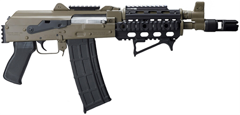 Zastava ZP85556FDE 5.56x45 AK Pistol 10" Barrel 30rd FDE Cerakote - View 2