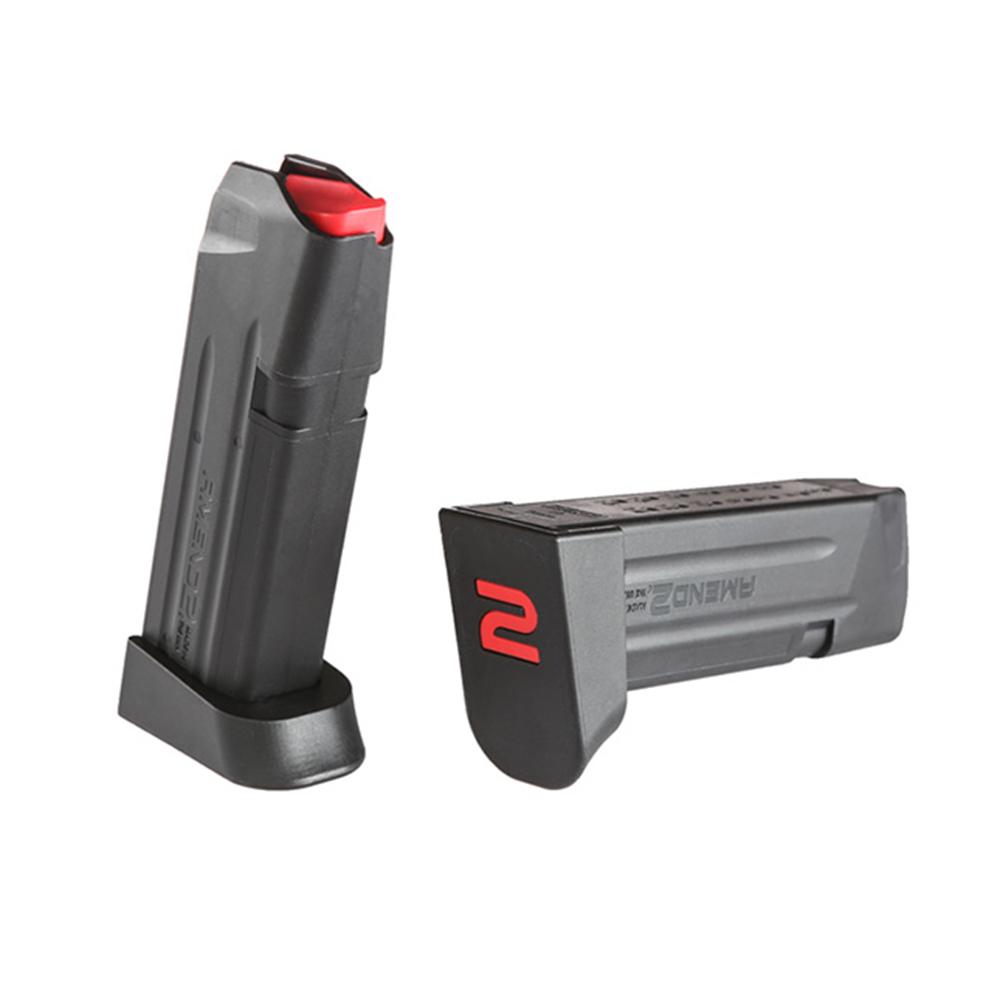Amend2 Magazine 9Mm 15 Rounds Glock 19 Polymer Black - View 2