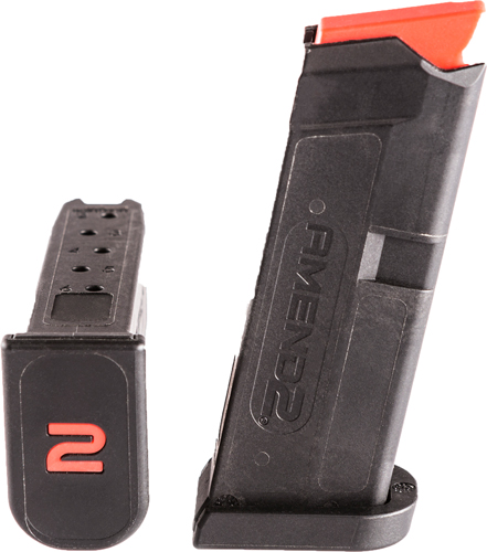 Amend2 A2GLOCK42BLK A2-42 6rd 380 ACP Compatible w/Glock 42 Black Polymer - View 2