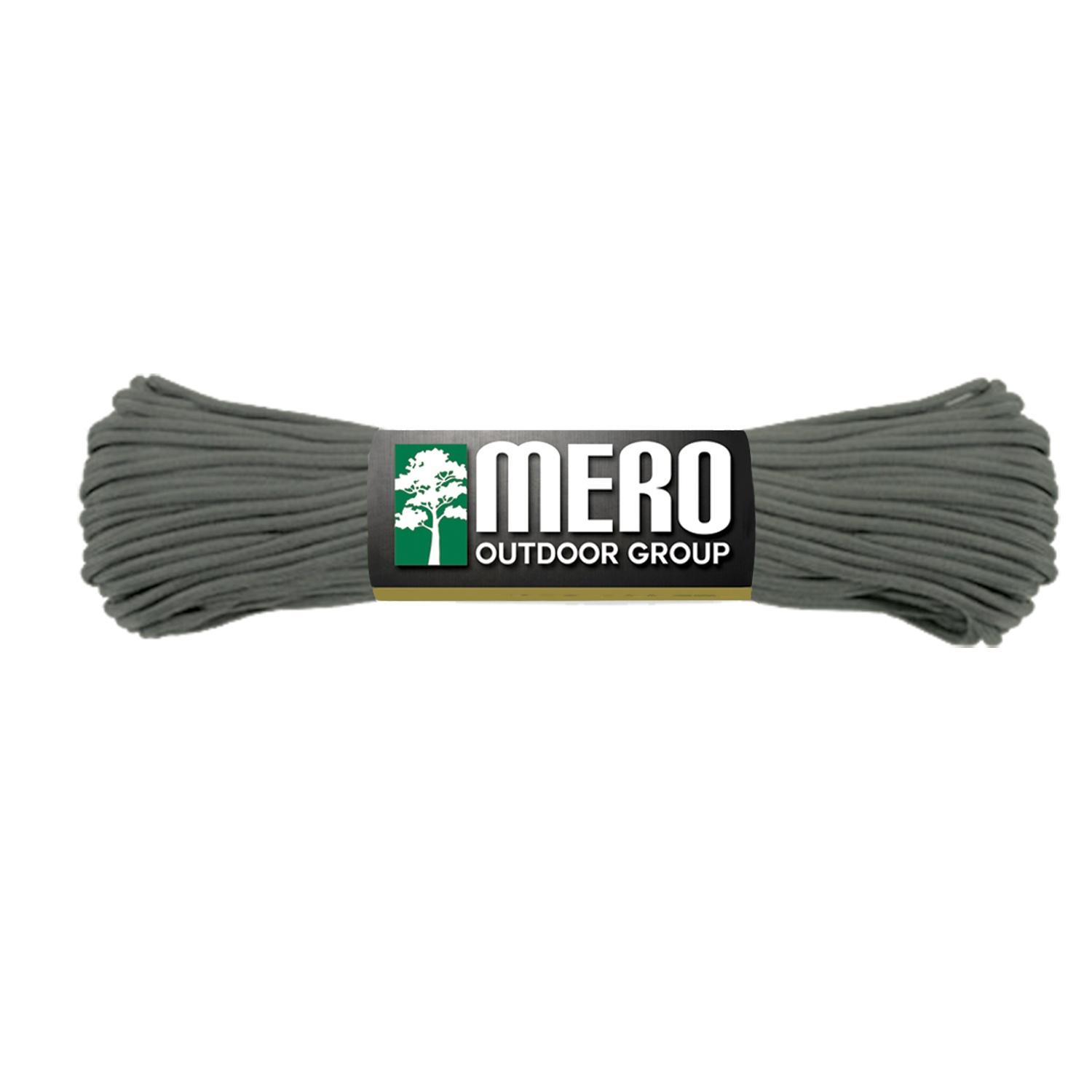 Mero 550 Paracord - 100 Lb Green Foliage (Gray - View 2