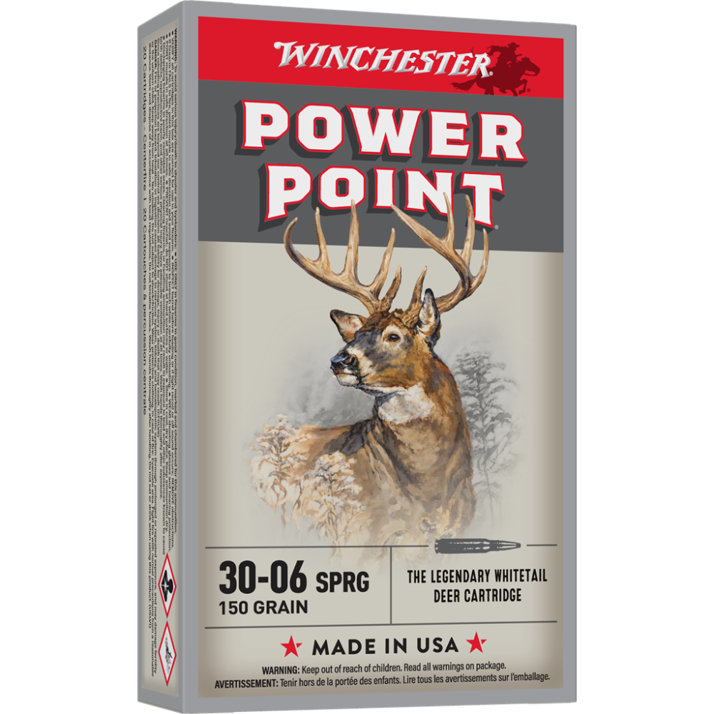 Winchester X30061 30-06 Springfield 150 Grain Power Point 20 Rounds - View 2