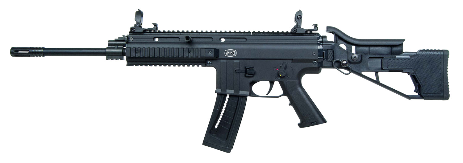 Mauser M-15 .22 Lr Rifle 10 Round Capacity 16.3 in Barrel Black Finish - View 2